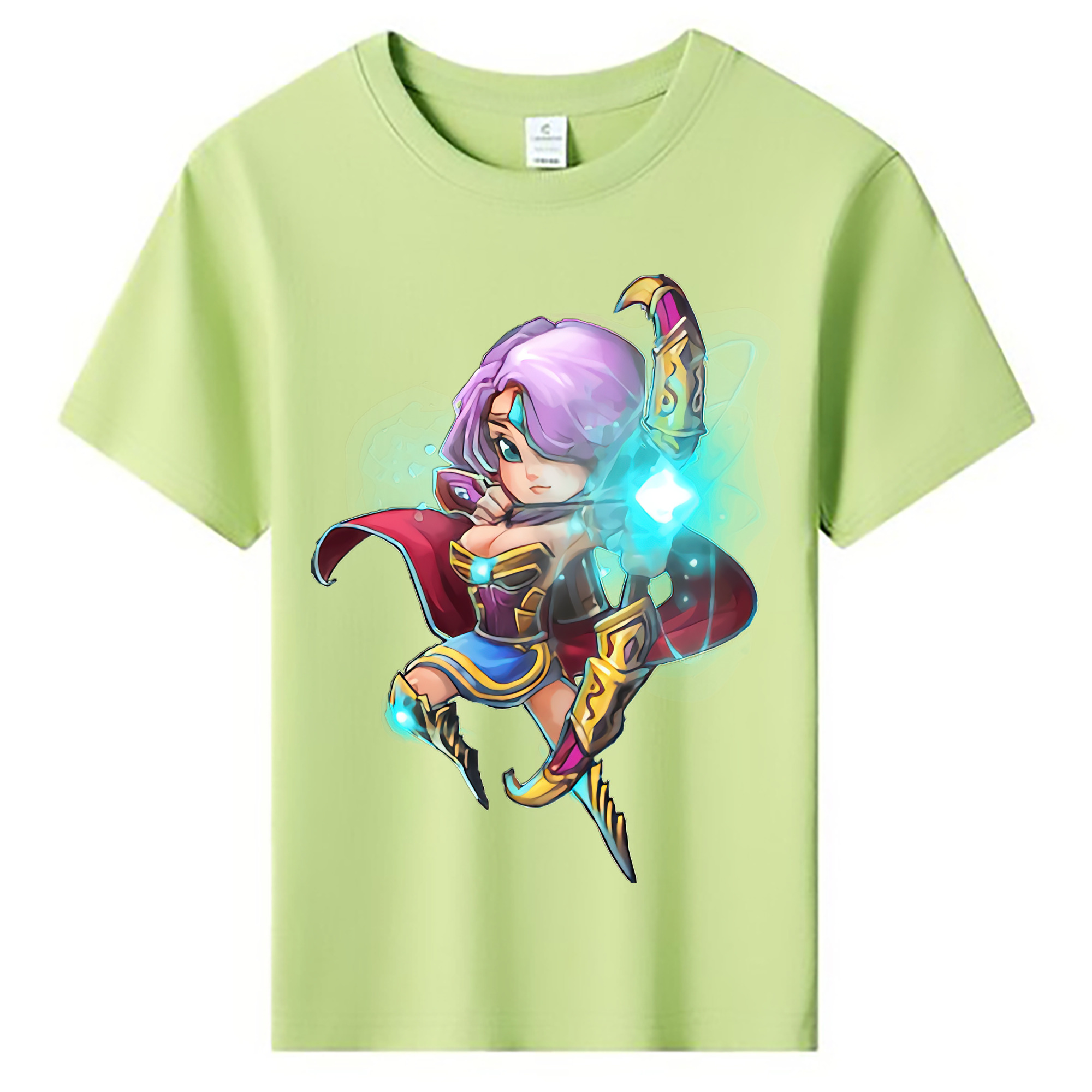 （画像用） リーグ・オブ・レジェンド League of Legends LOL 綿100％キッズTシャツ（フロントプリント）